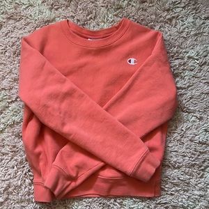 Orange champion crewneck